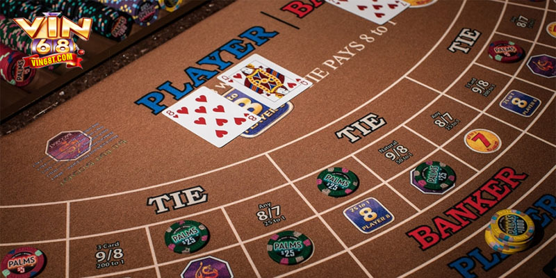 Baccarat Vin68 – Trải Nghiệm Đẳng Cấp, Thưởng To Không Ngờ Khám phá cách chơi Baccarat – đơn giản mà cuốn hút đến bất ngờ