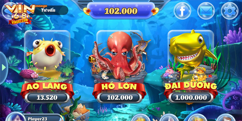 Bắn Cá Đại Vin68 – Siêu Game Săn Boss Đổi Thưởng Dành Cho Cao Thủ Chinh Phục Biển Cả Cùng Bắn Cá Đại– Đỉnh Cao Giải Trí Online